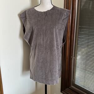 Mulla | Sleeveless Top with faux fur Size M